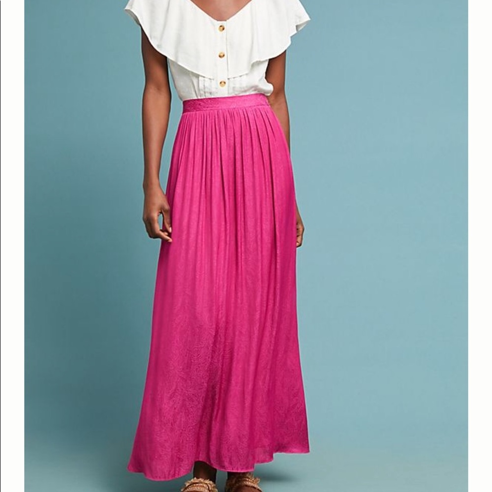 🎁 ANTHRO PAROS MAXI SKIRT